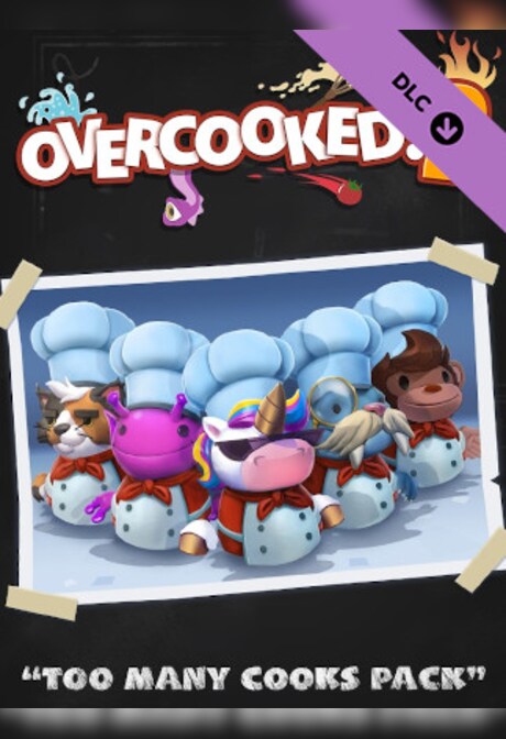 Overcooked! 2 - Too Many Cooks Pack Steam Gift NORTH AMERICA