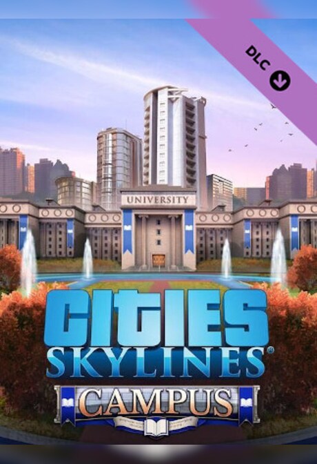 Cities: Skylines - Campus (PC) - Steam Key - EUROPE