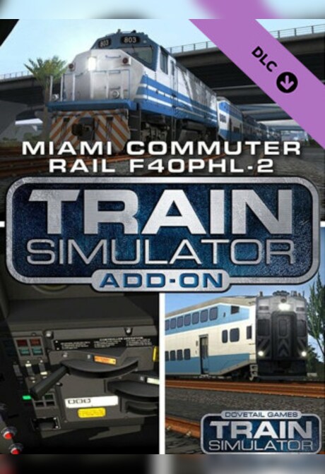 Train Simulator: Miami Commuter Rail F40PHL-2 Loco Add-On (PC) - Steam Key - EUROPE