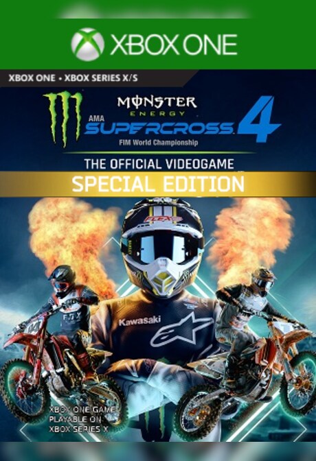 Monster Energy Supercross - The Official Videogame 4 | Special Edition (Xbox One) - Xbox Live Key - UNITED STATES