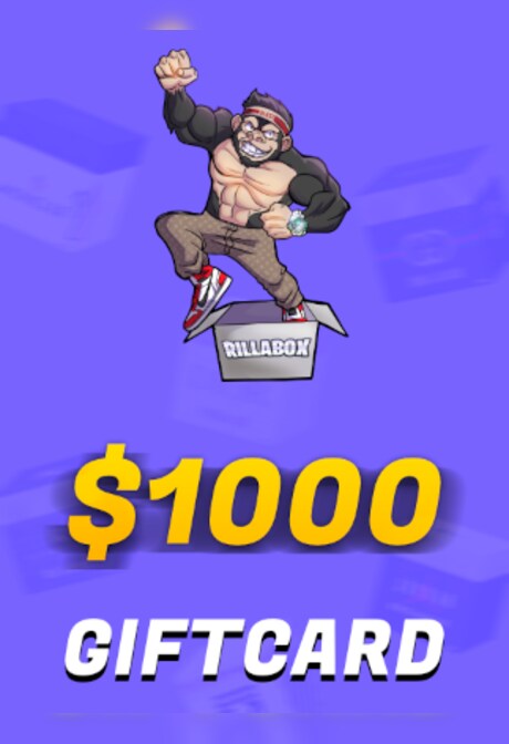 RillaBox Gift Card 1000 USD - RillaBox Key - GLOBAL