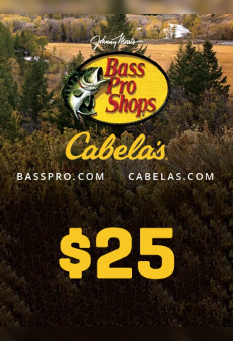 Bass Pro / Cabela's Gift Card 25 USD - Cabela's Key - UNITED STATES