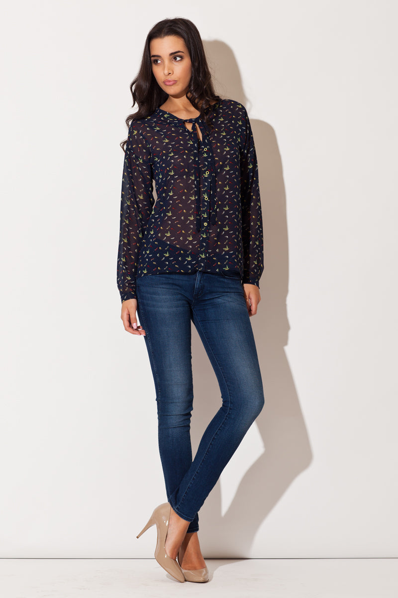 Blouse femme Katrus — bleu