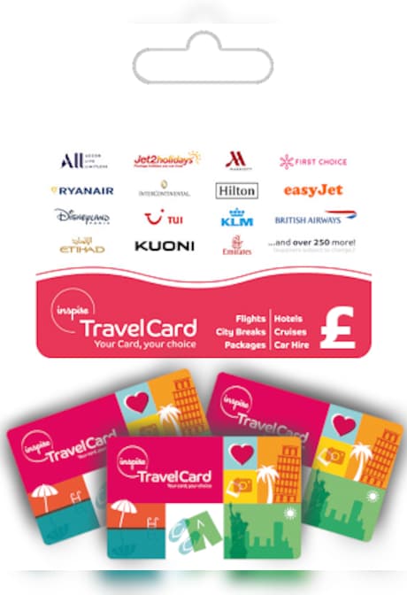 TravelCard by Inspire 100 EUR - travelbyinspire Key - GLOBAL