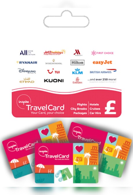 TravelCard by Inspire 50 EUR - travelbyinspire Key - GLOBAL