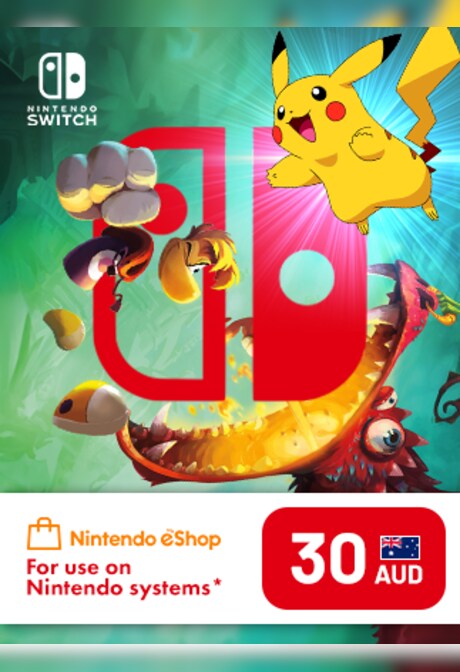Nintendo eShop Card 30 AUD - Nintendo eShop Key - AUSTRALIA