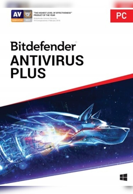 Bitdefender Antivirus Plus 2025 (PC) (5 Devices, 1 Year)  - Bitdefender Key - GLOBAL