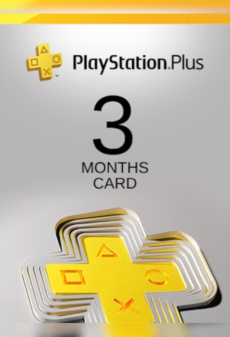 PlayStation Plus Card 3 Months - PSN Key - KUWAIT