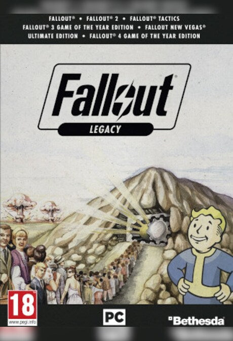 Fallout Legacy Collection (PC) - Steam Key - EUROPE