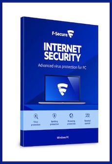 F-Secure Internet Security (PC) (1 User, 3 Years)  - F-Secure Key - GLOBAL