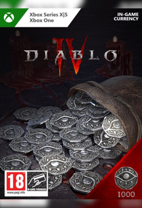 Diablo IV 1000 Platinum (Xbox One, Series X/S) - Xbox Live Key - GLOBAL