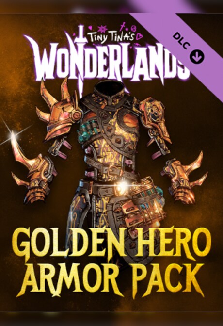 Tiny Tina's Wonderlands: Golden Hero Armor Pack (PC) - Steam Key - GLOBAL