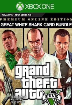 Grand Theft Auto V: Premium Online Edition & Great White Shark Card Bundle (Xbox One) - Xbox Live Key - TURKEY