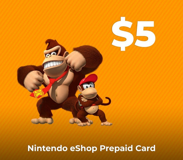 Nintendo eShop Prepaid Card USD 5 Key