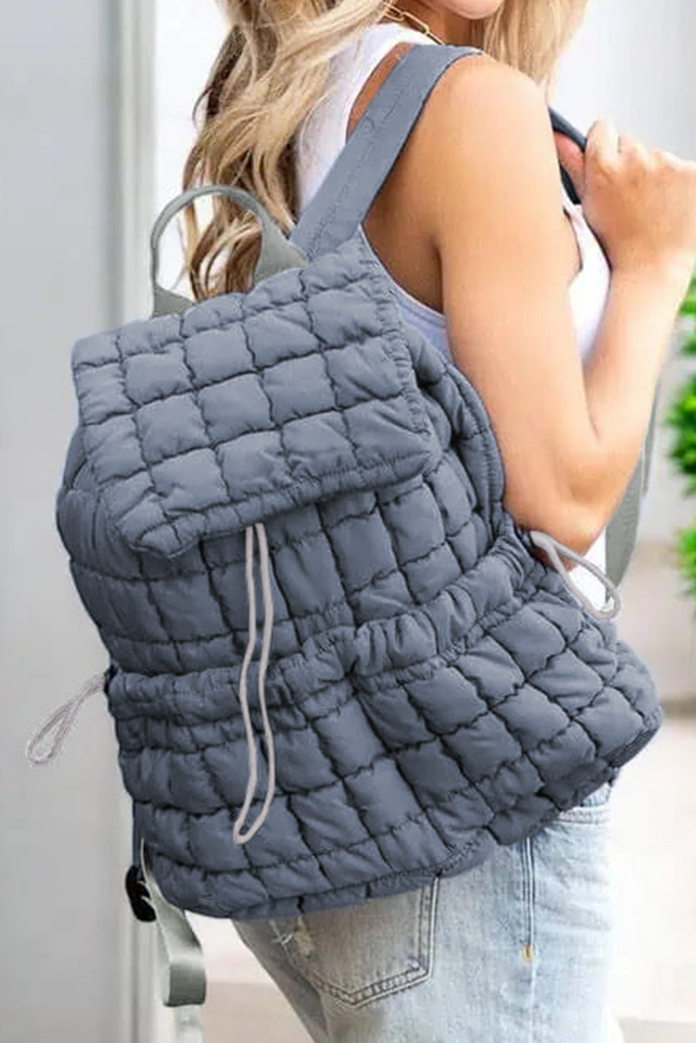 Pièce mode femme uni — bleu