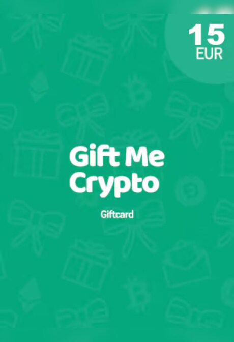 Gift Me Crypto Gift Card 15 EUR - giftmecrypto Key - GLOBAL