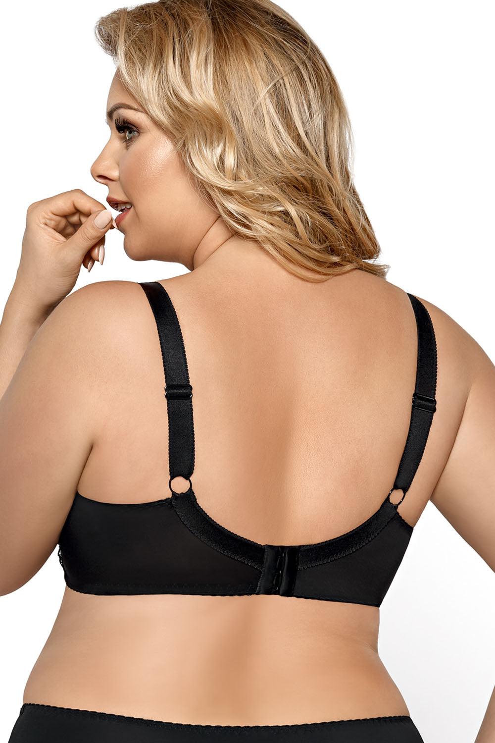 Soutien-gorge semi-soft femme Gorsenia Lingerie Soft Soft — noir