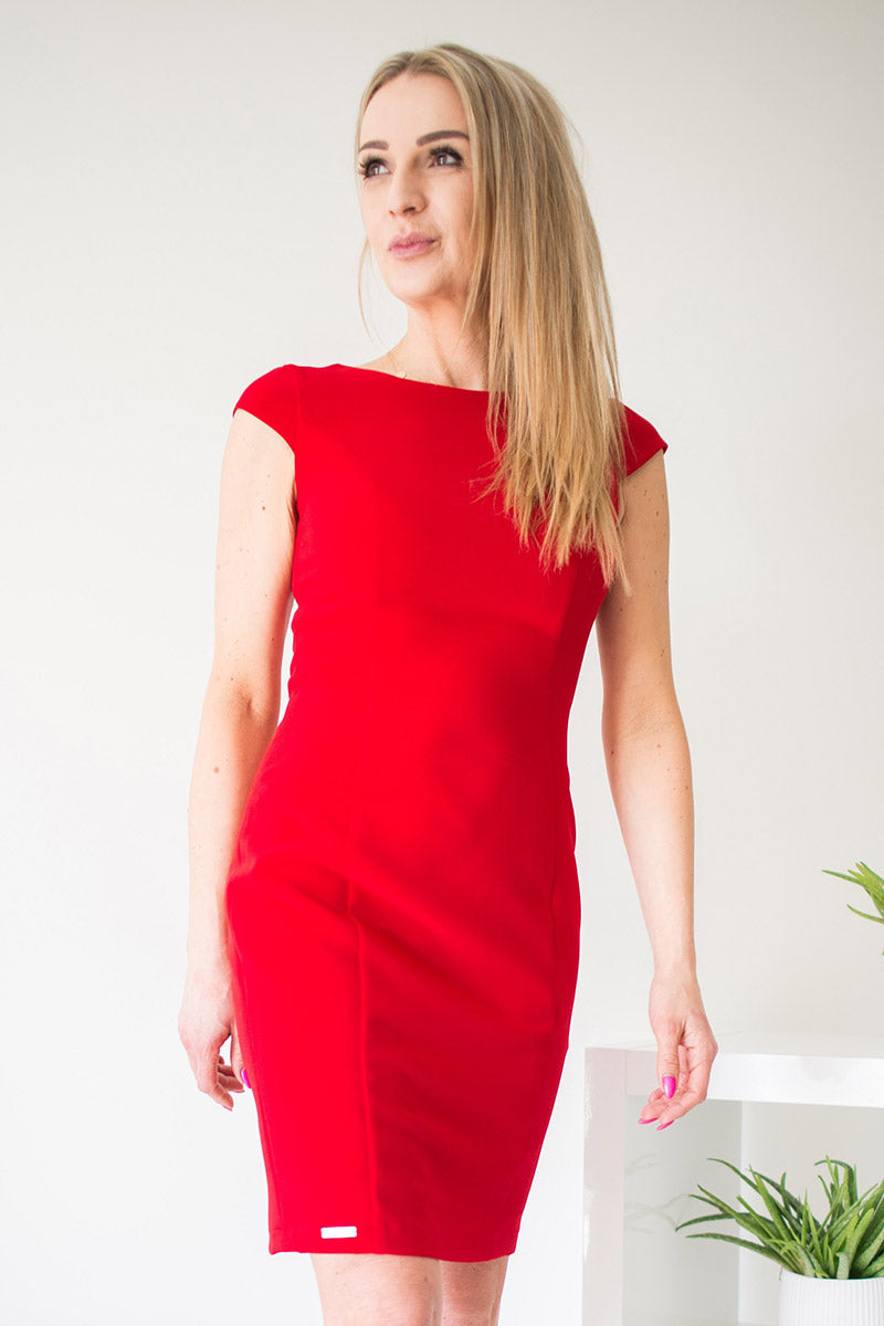 Robe femme Jersa De Jour De — rouge