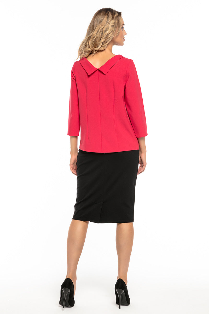 Blouse femme Tessita Chemisier Chemisier — rouge