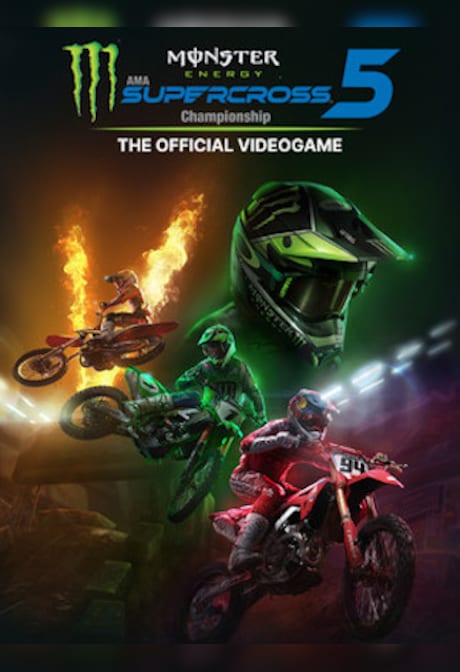 Monster Energy Supercross - The Official Videogame 5 (PC) - Steam Key - EUROPE
