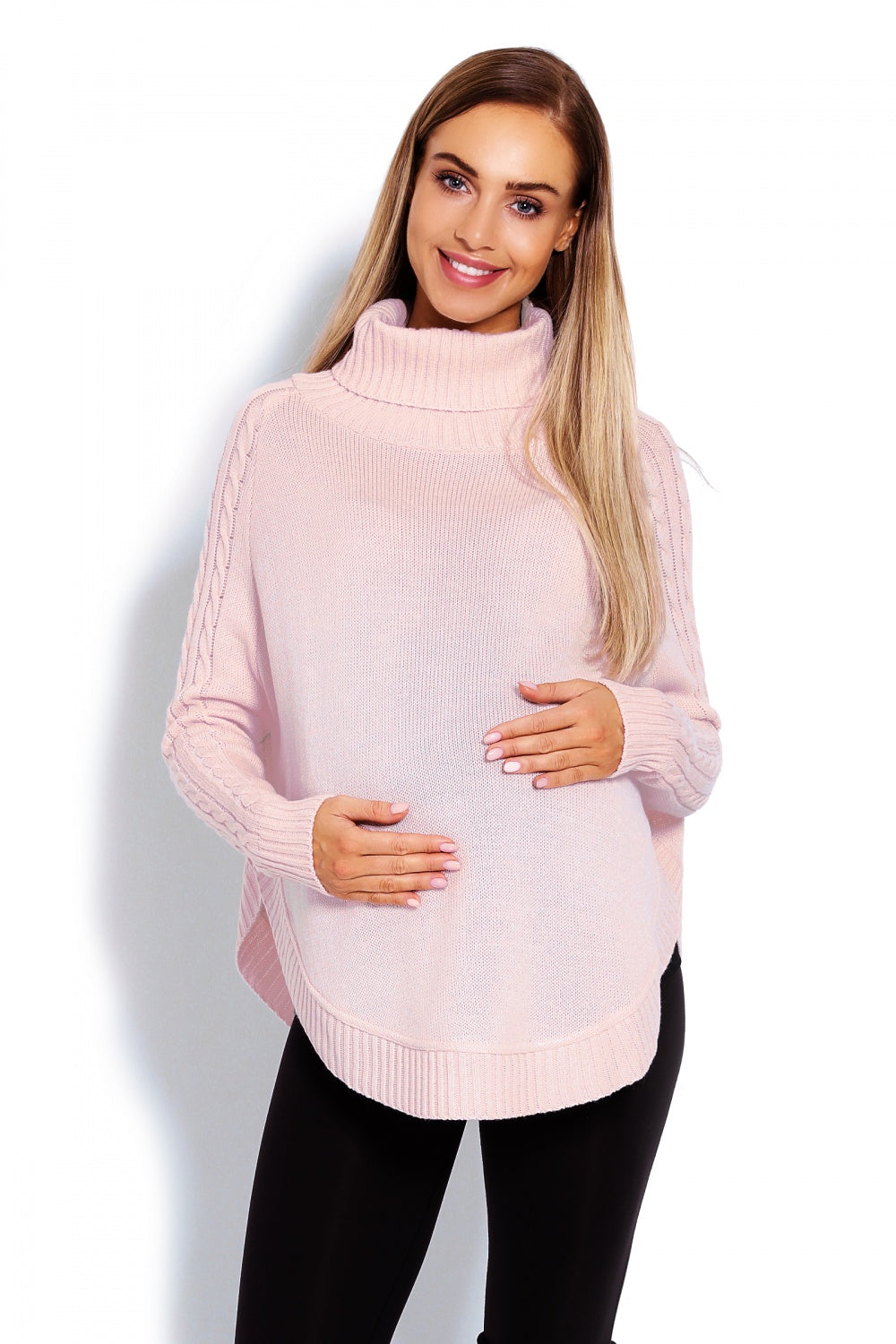 Poncho de grossesse femme PeeKaBoo — rosé