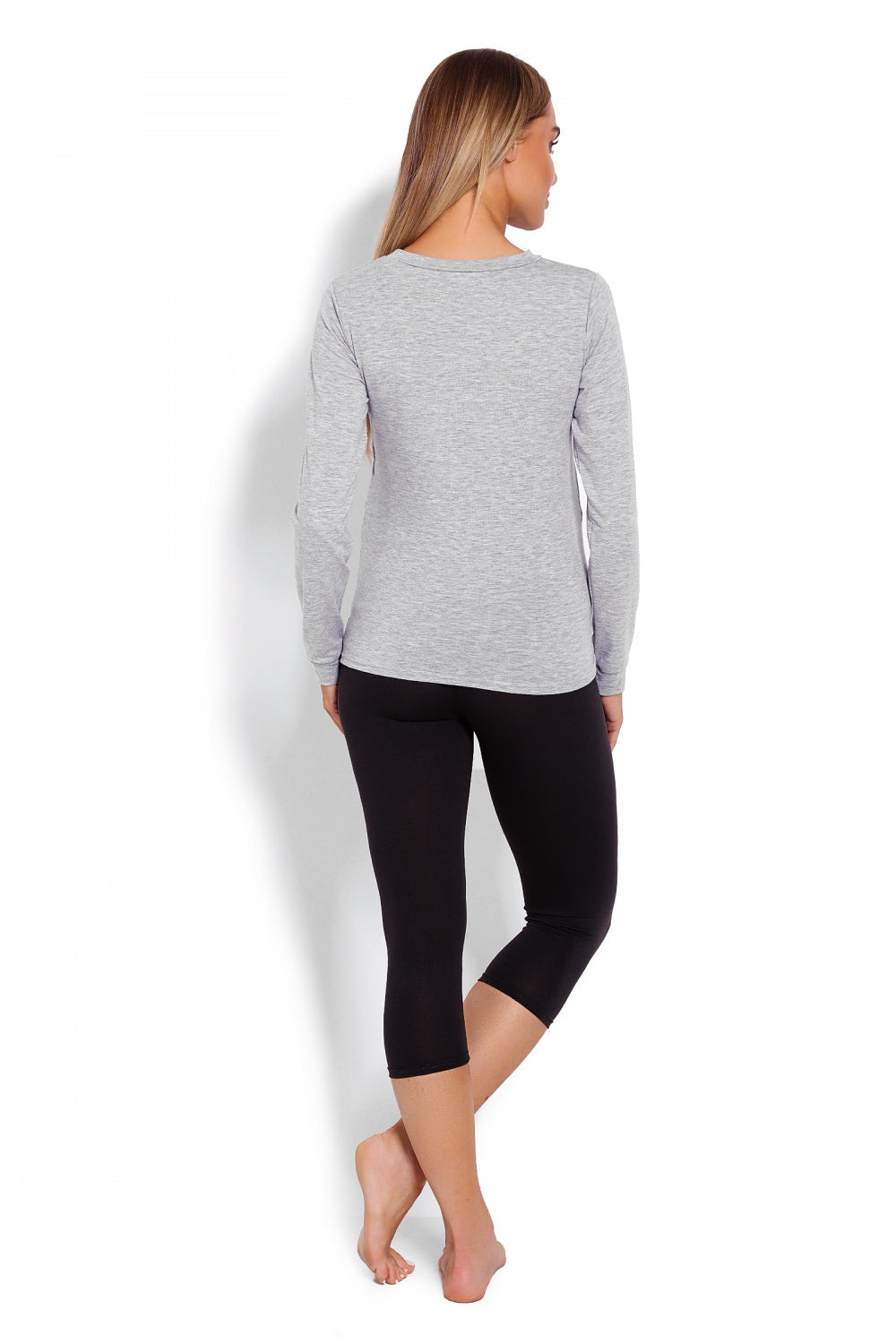 Pyjama femme PeeKaBoo De Grossesse De — gris