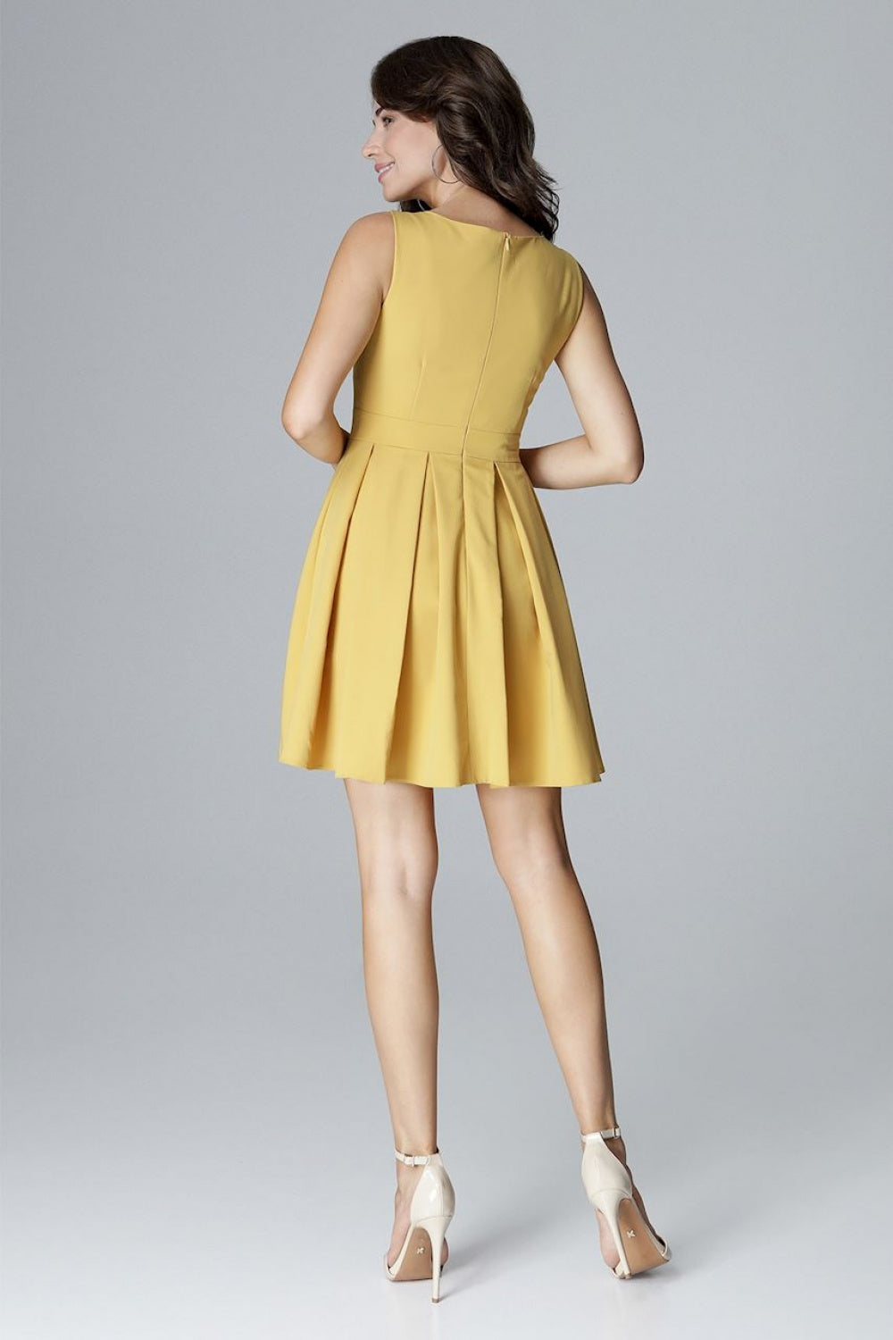 Robe femme Lenitif De Cocktail De — jaune