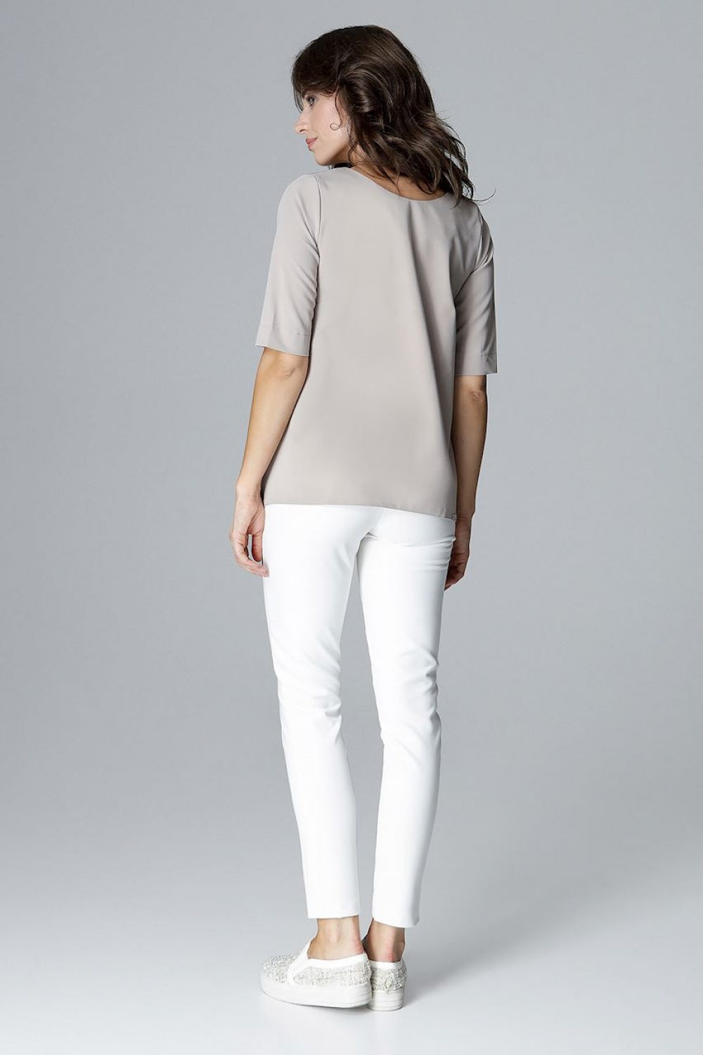 Blouse femme Lenitif Chemisier Chemisier — beige
