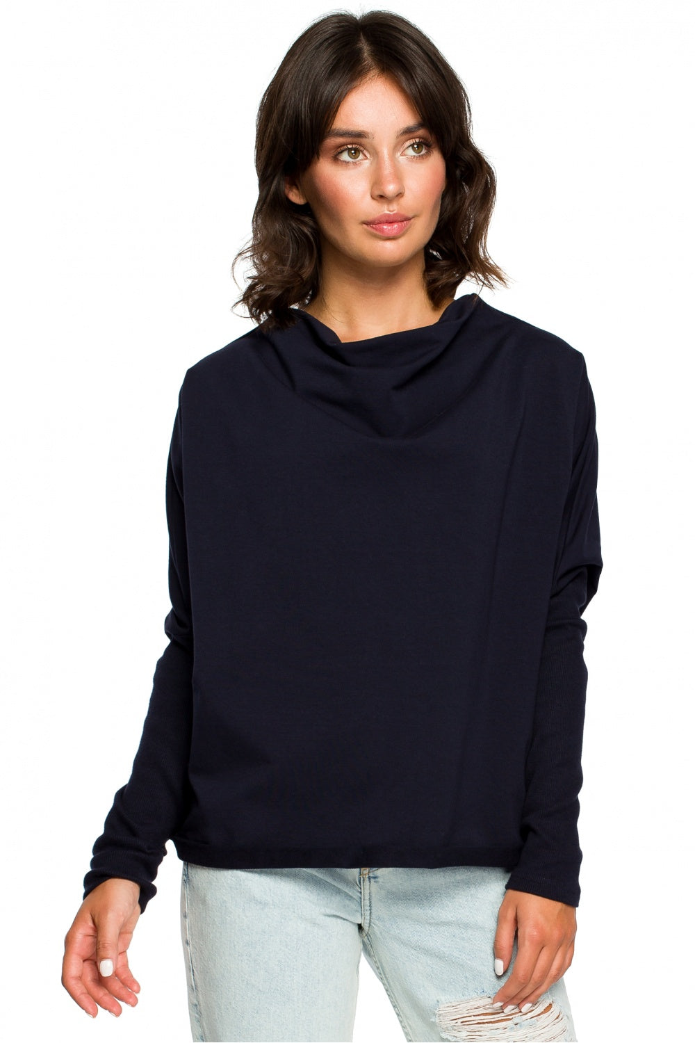 T-shirt femme BeWear Sweatshirt Sweatshirt — bleu marine