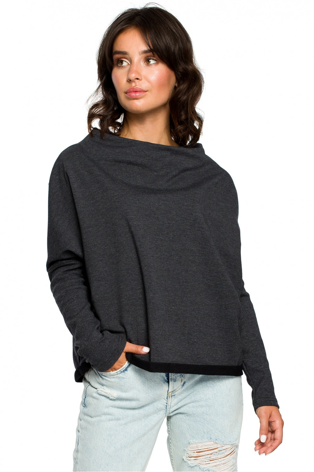 T-shirt femme BeWear Sweatshirt Sweatshirt — gris