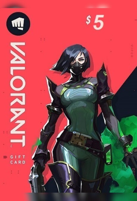VALORANT Gift Card 5 USD - Riot Key - LATAM
