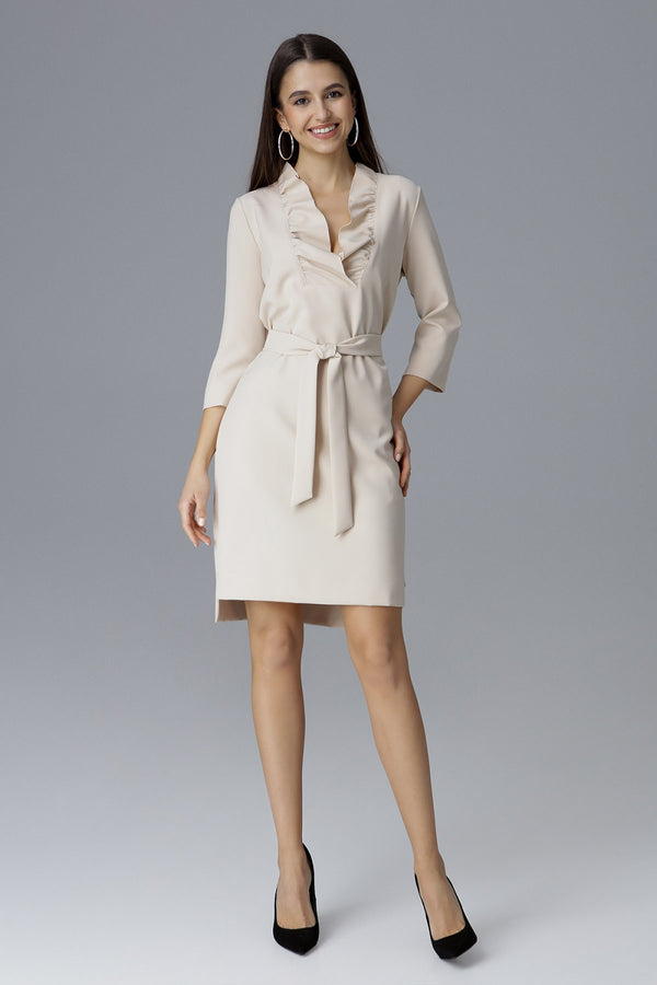 Robe femme Figl De Cocktail De — beige
