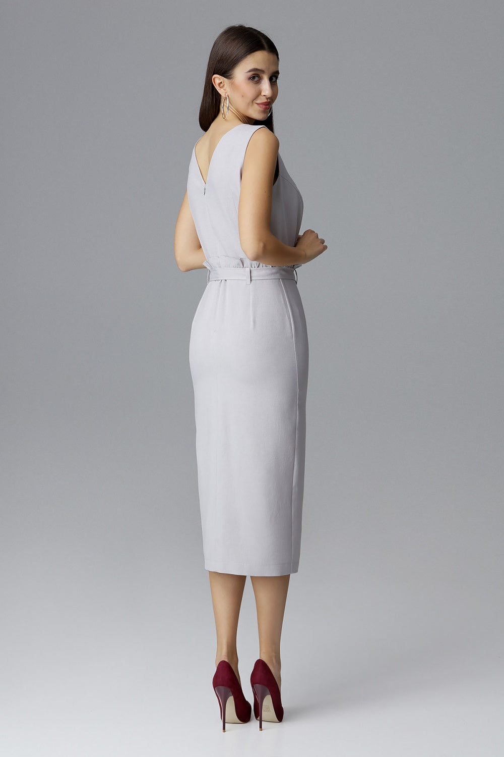 Robe femme Figl De Cocktail De — gris