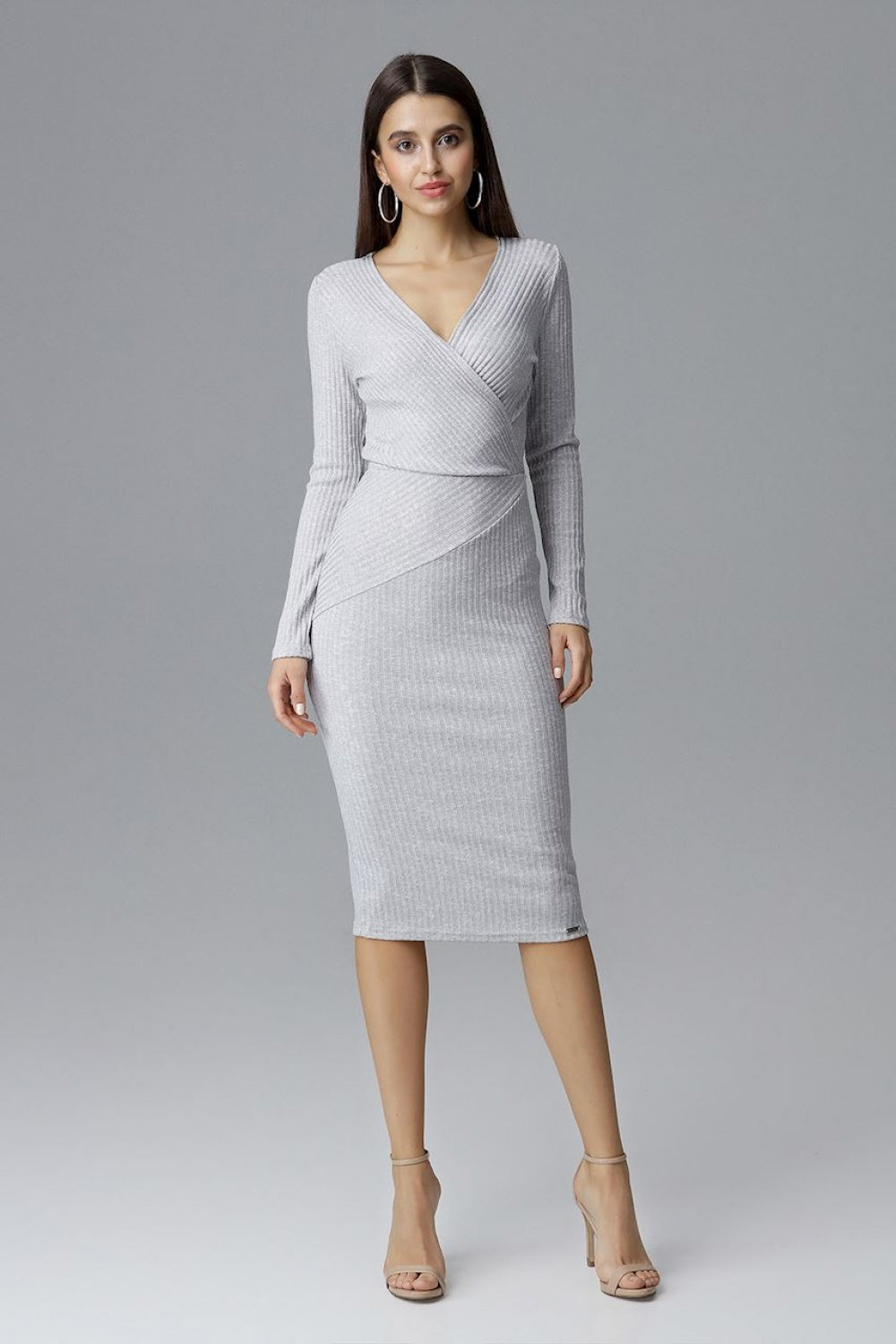 Robe femme Figl De Cocktail De — gris