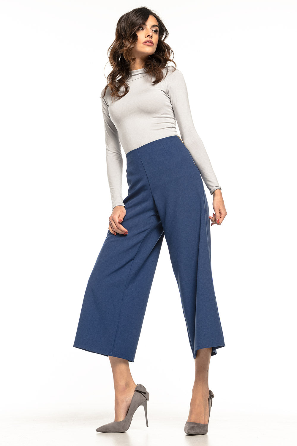 Chaussures à talons femme Tessita Pantalon Pantalon — bleu marine