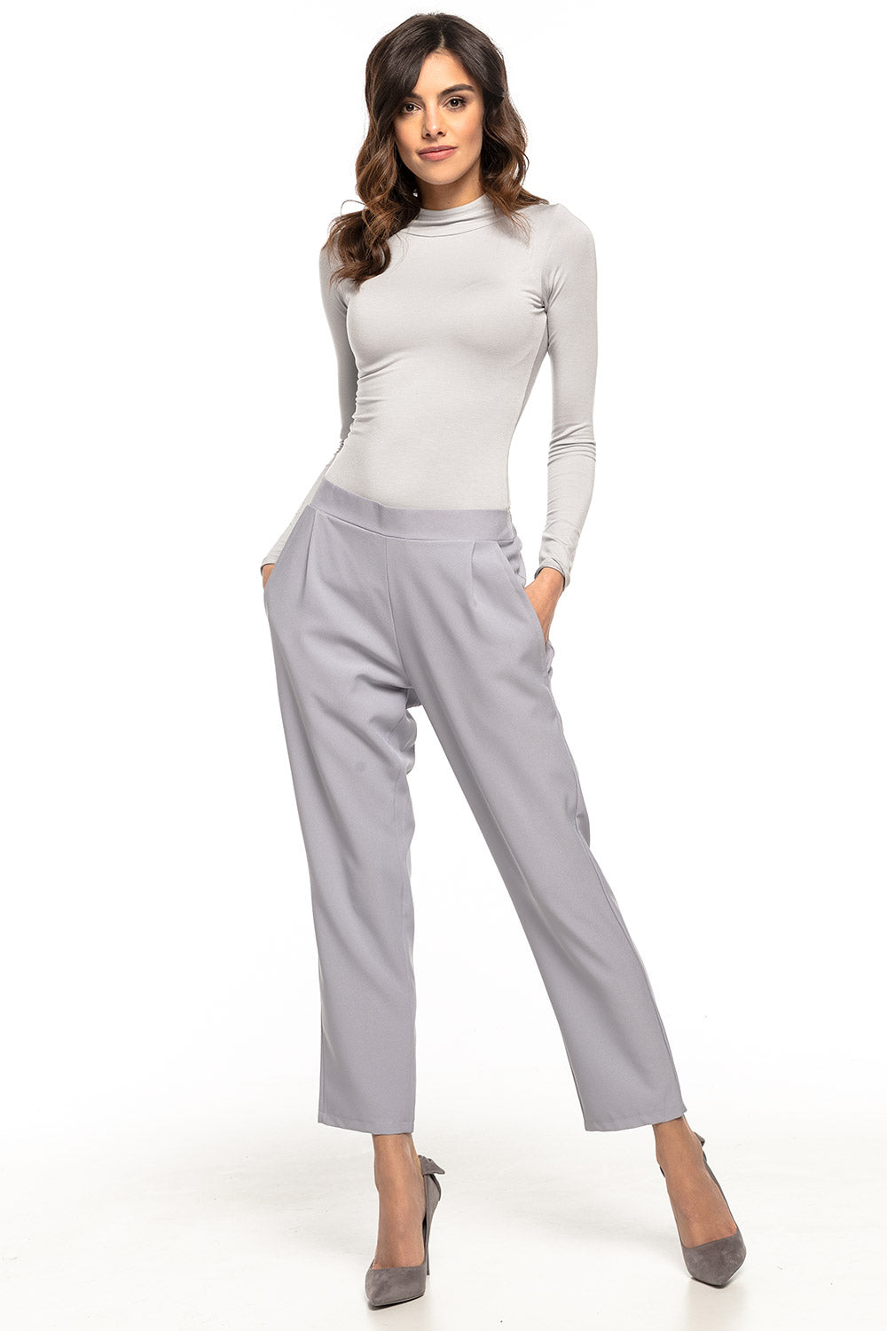 Chaussures à talons femme Tessita Pantalon Pantalon — gris
