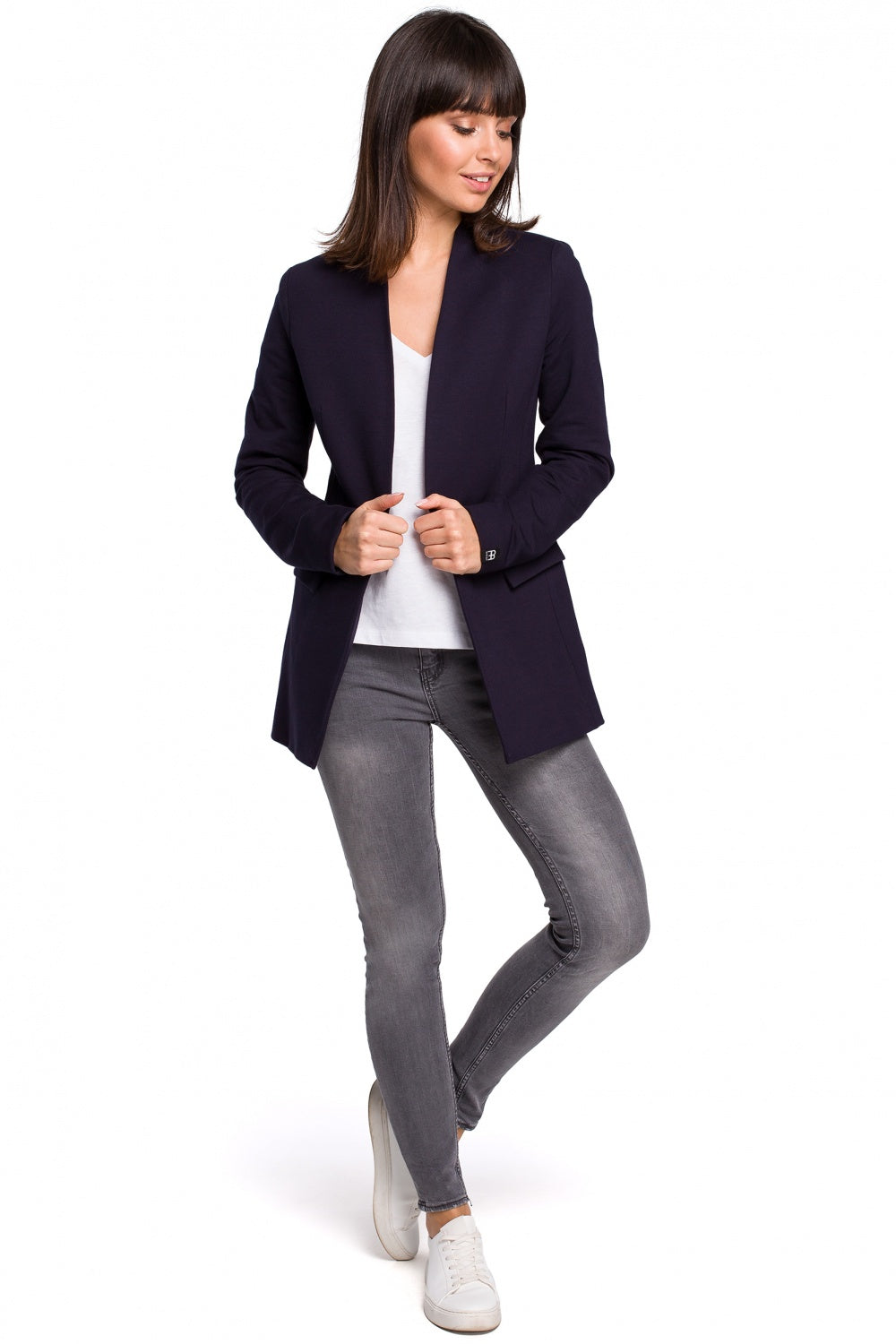 Blazer femme BeWear — bleu marine