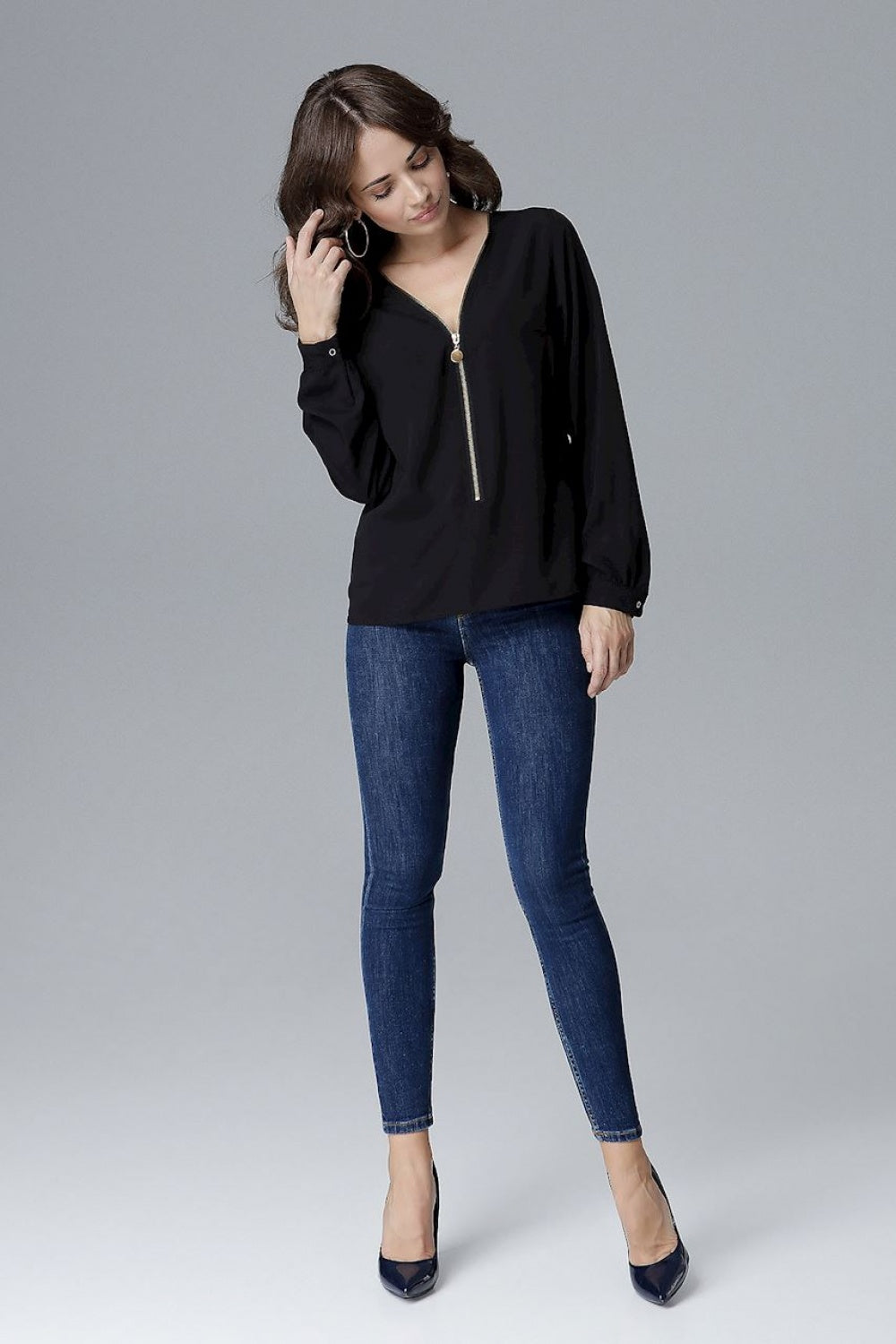 Blouse femme Lenitif Chemisier Chemisier — noir