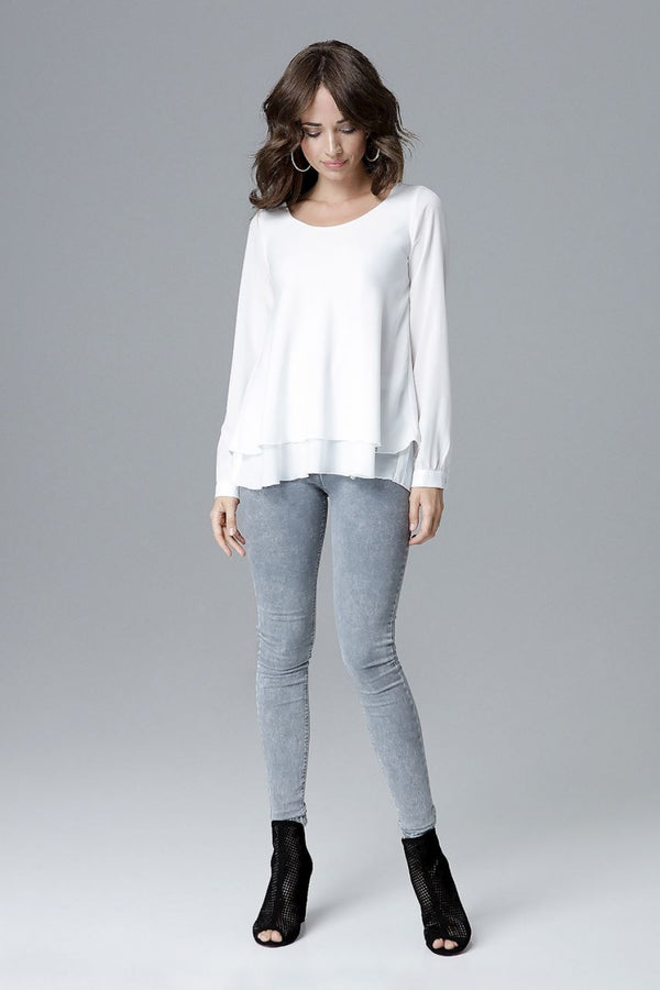 Blouse femme Lenitif Chemisier Chemisier — beige