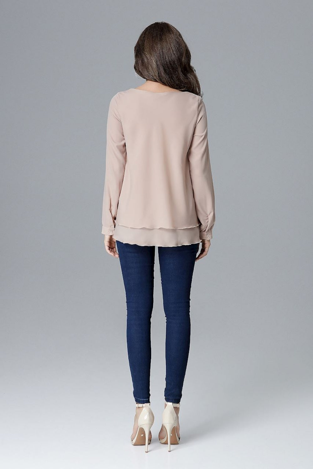 Blouse femme Lenitif Chemisier Chemisier — beige