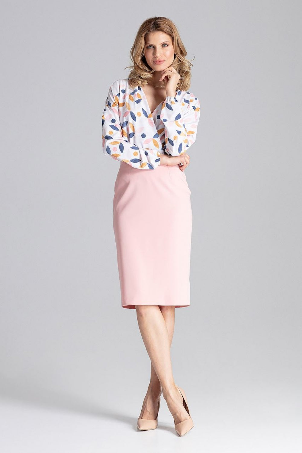 Jupe femme Figl Classique Classique — rosé