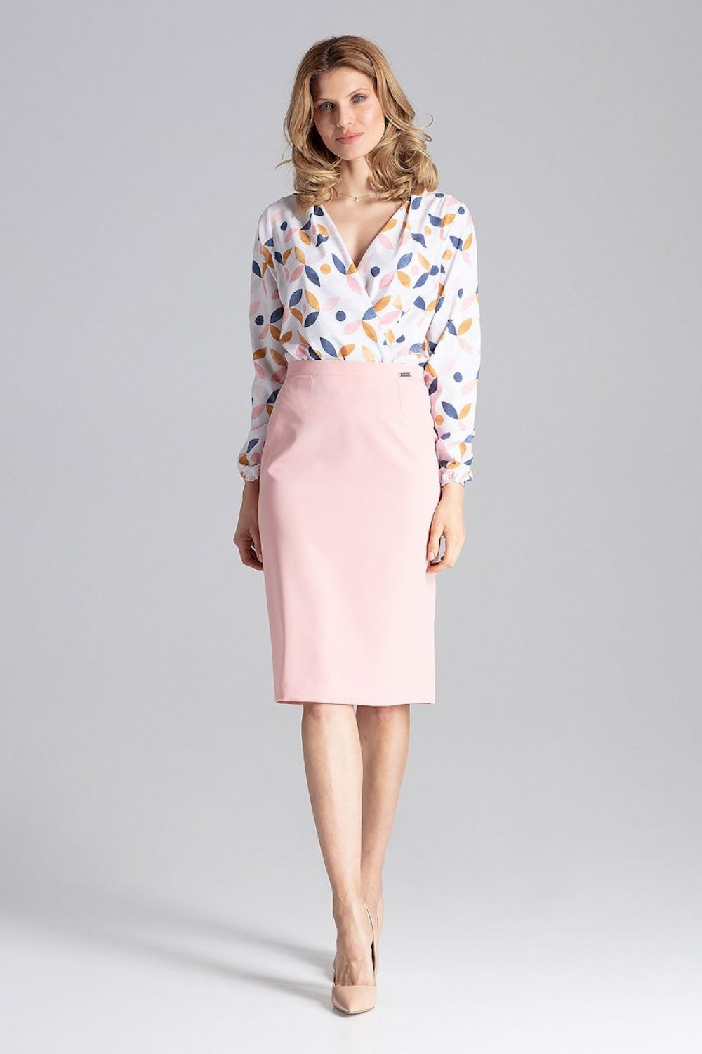 Jupe femme Figl Classique Classique — rosé