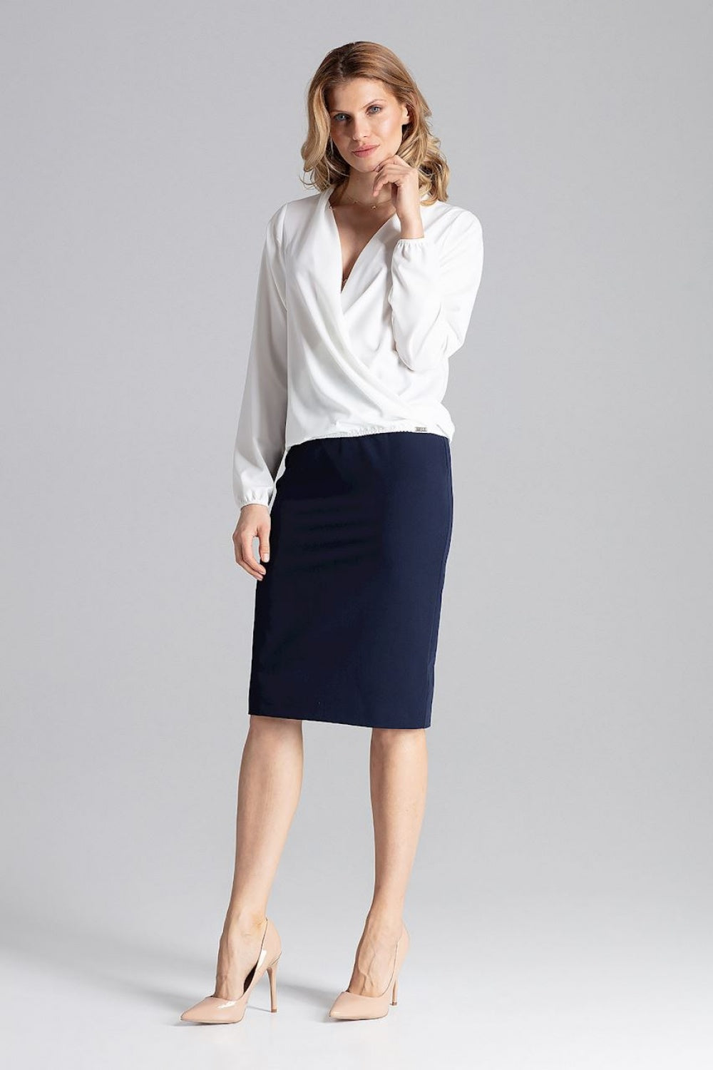 Blouse femme Figl Chemisier Chemisier — beige