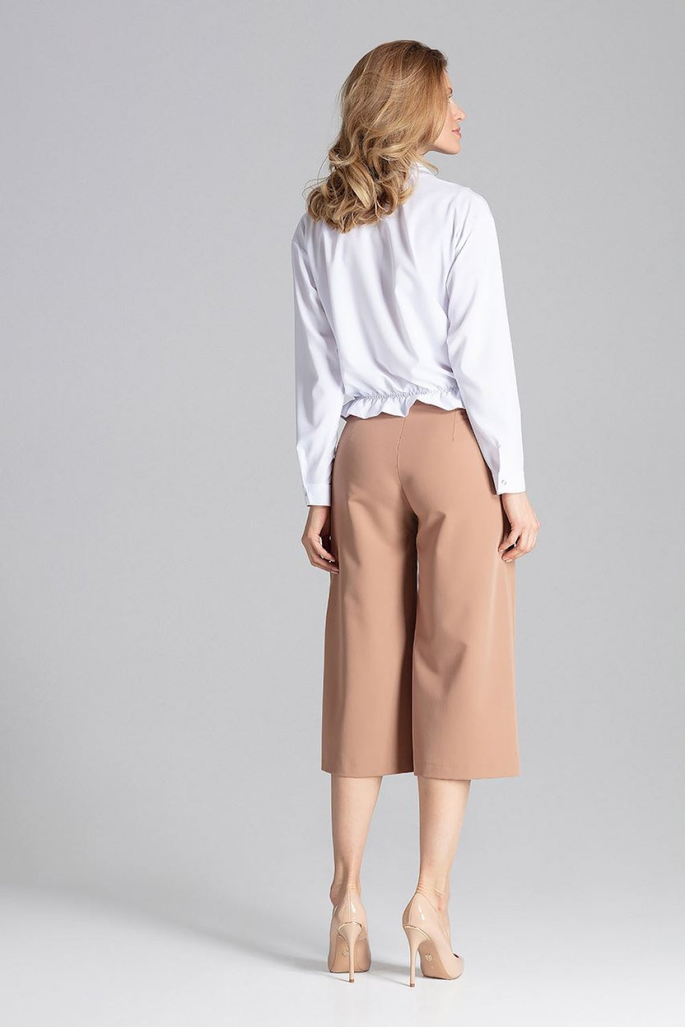 Chaussures à talons femme Figl Pantalon Pantalon — brun