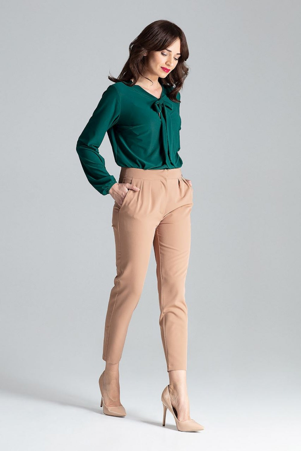 Chaussures à talons femme Lenitif Pantalon Pantalon — brun