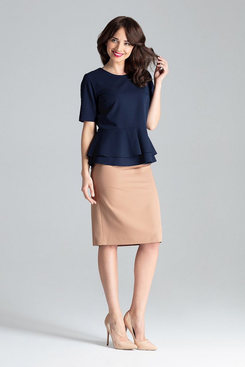 Blouse femme Lenitif Chemisier Chemisier — bleu marine