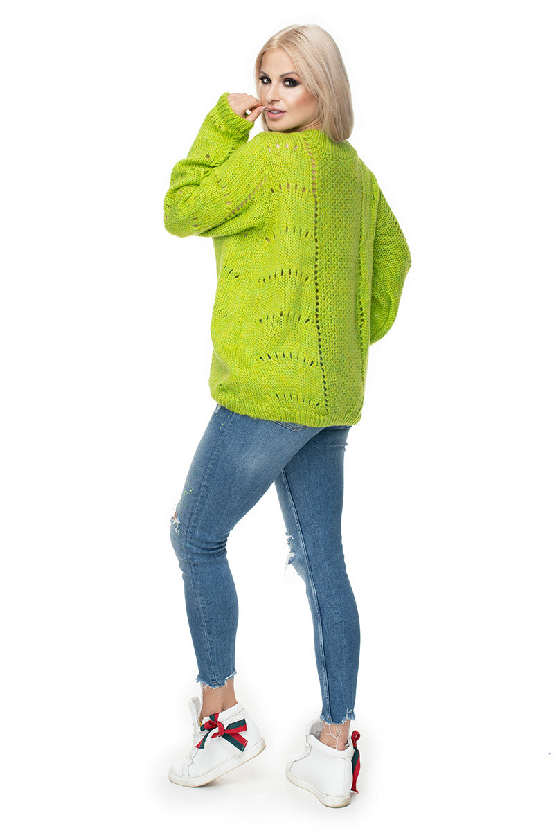 Pull femme PeeKaBoo Chandail Chandail — vert