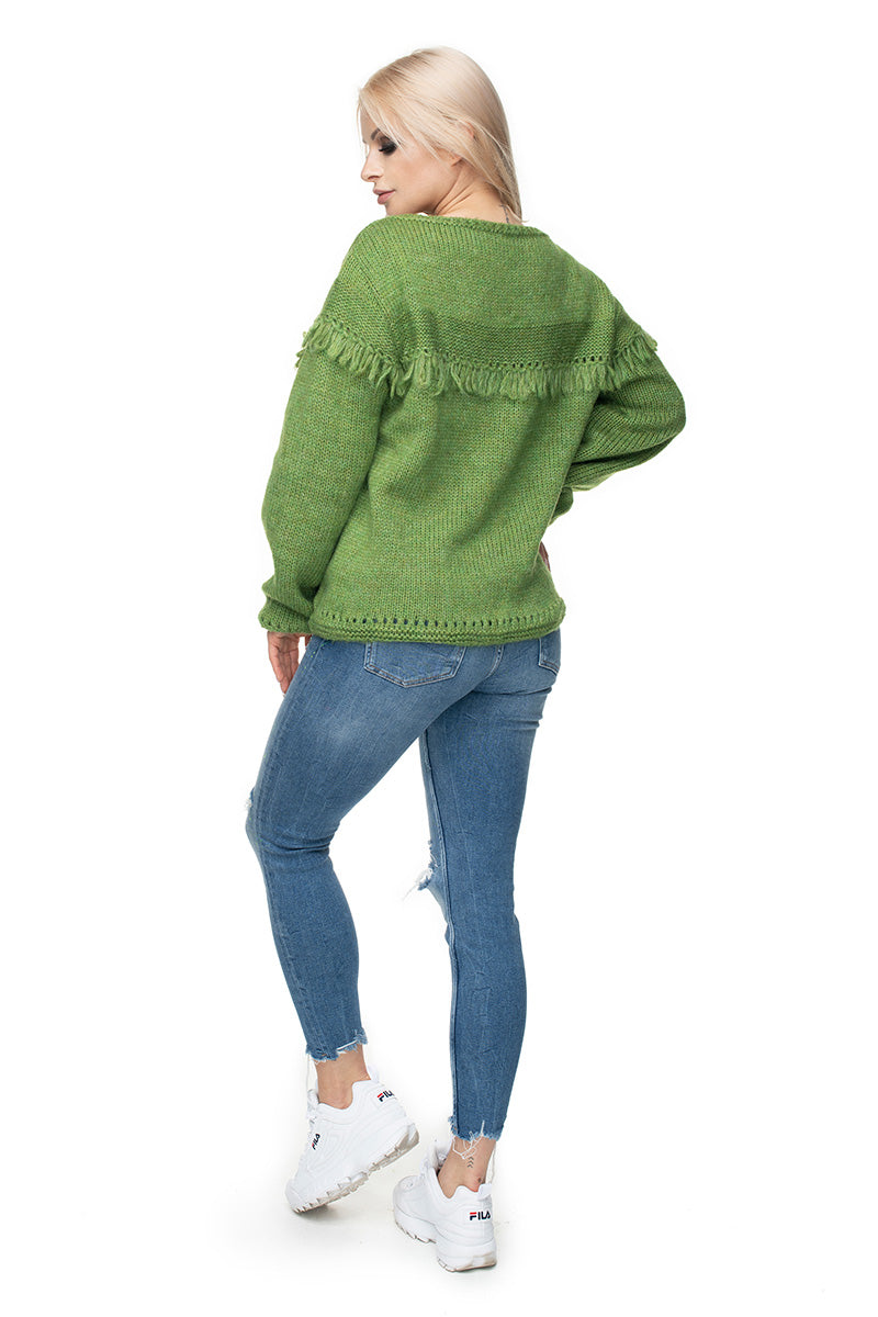 Pull femme PeeKaBoo Chandail Chandail — vert