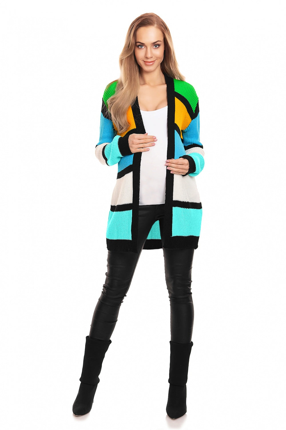 Cardigan femme PeeKaBoo — multicouleur