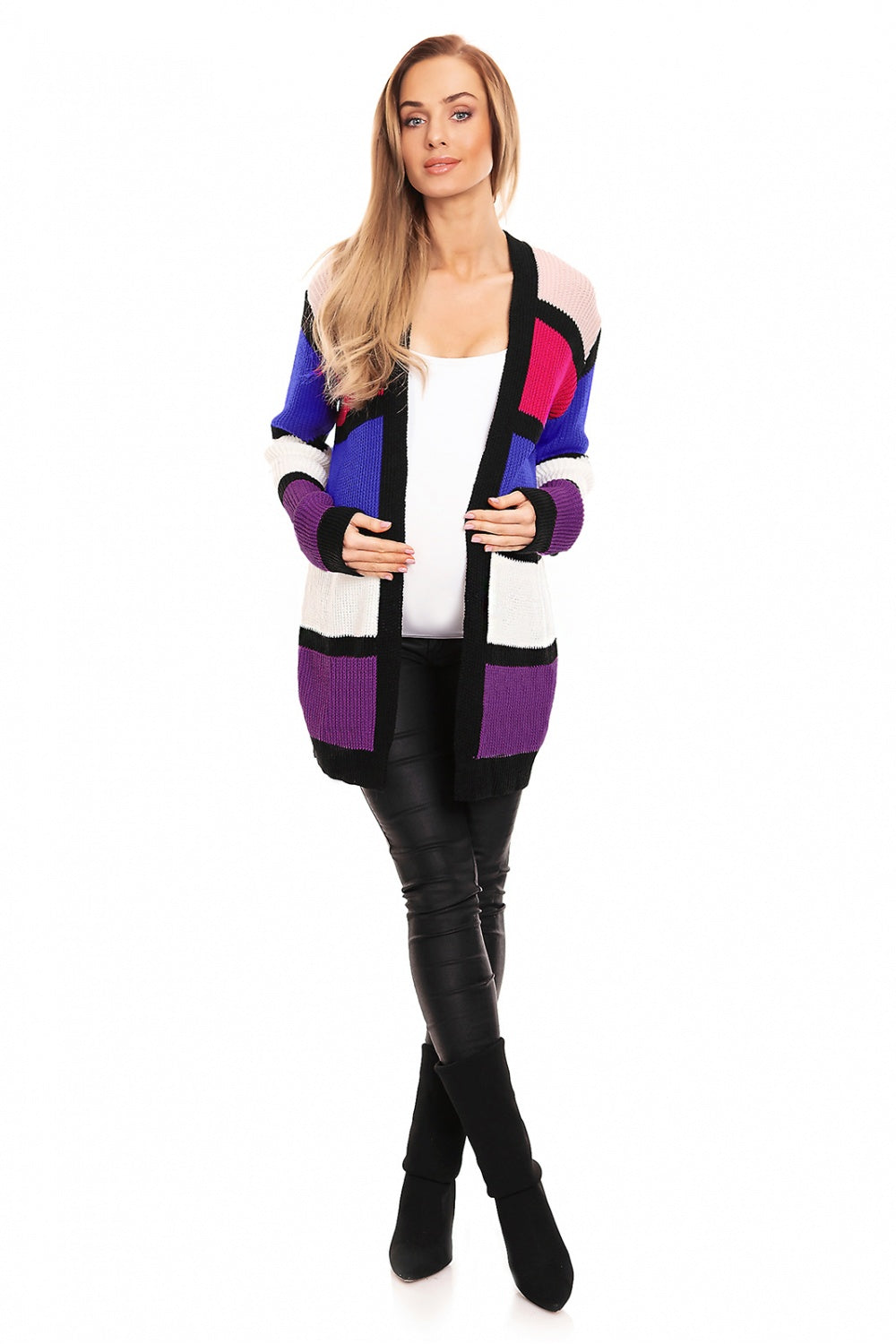 Cardigan femme PeeKaBoo — multicouleur